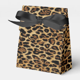 Caja Para Regalos Luxury Leopard Skin Elegant Wild Animal Fur Design