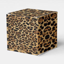 Caja Para Regalos Luxury Leopard Skin Elegant Wild Animal Fur Design