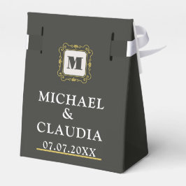 Caja Para Regalos Luxury minimal Modern monogram