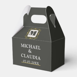 Caja Para Regalos Luxury minimal Modern monogram