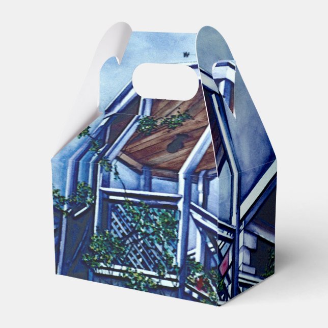 Caja Para Regalos Luz de mañana, Harbour Island, Bahamas (Reverso)