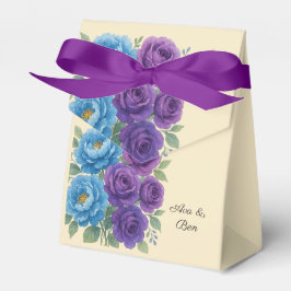 Caja Para Regalos Lyons Blue Peony y Fig Purple Rosa Boda