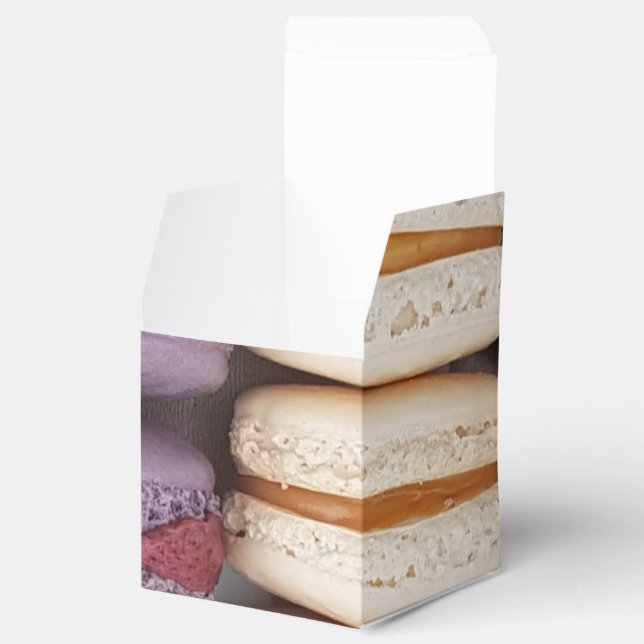 Caja Para Regalos Macaron Party Favor Gift Box (Abierto)