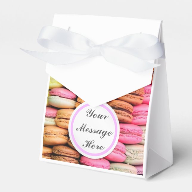 Caja Para Regalos Macarons (Front Side)