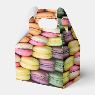 Caja Para Regalos Macarrones coloridos