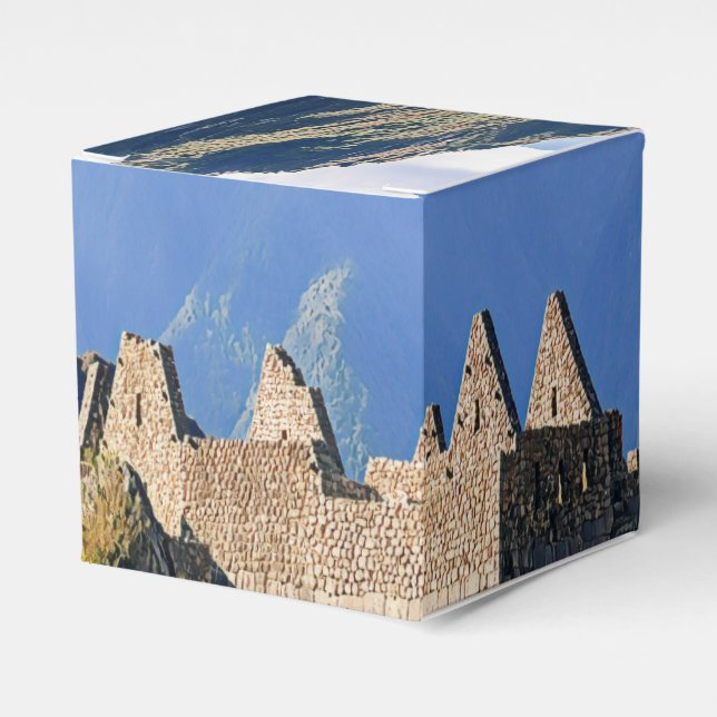 Caja Para Regalos MACHU PICCHU - Perú - vista (Costado Anverso)