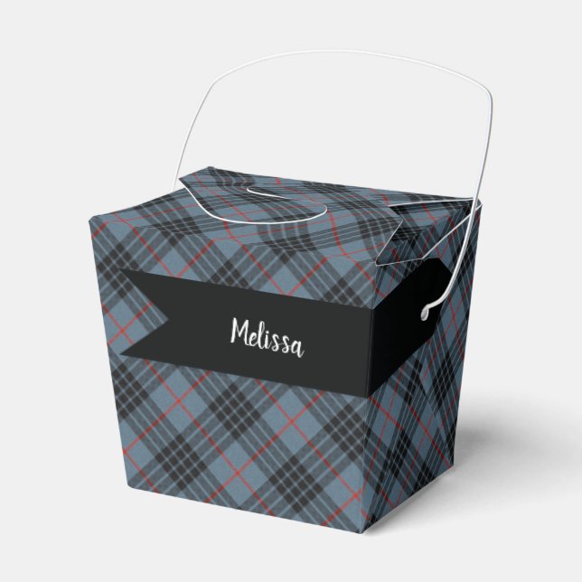 Caja Para Regalos MacKay Clan Scottish Tartan Plaid Pattern (Front Side)