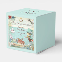 Caja Para Regalos Mad Hatter Baby Shower Gracias