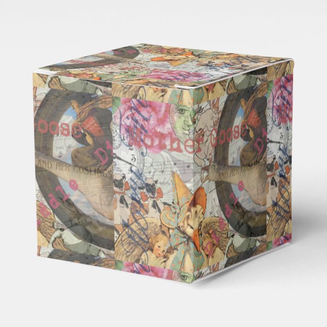 Caja Para Regalos Madre Gosa Nursery Rhyme Fairy Tale (Costado Anverso)