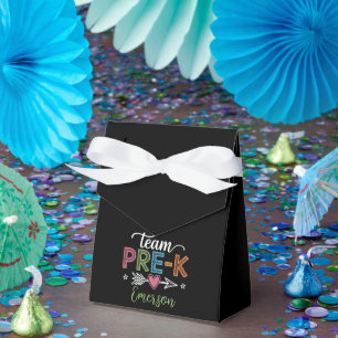 Caja Para Regalos Maestra de Pre-K Preescolar con nombre personaliza