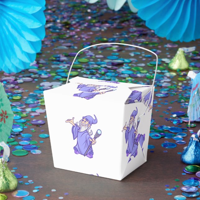 Caja Para Regalos Mágica brujería mago mago (Fiesta)