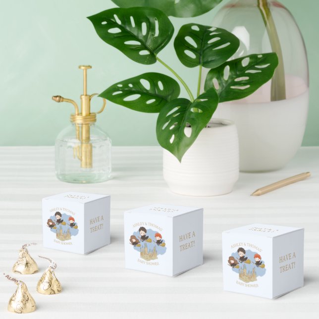 Caja Para Regalos Magical Harry Potter and Hogwarts Baby Shower (Múltiple)