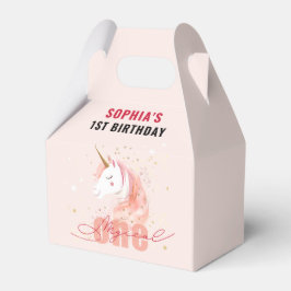 Caja Para Regalos Magical Unicorn First Birthday
