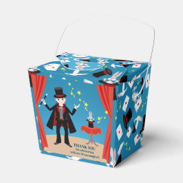 Caja Para Regalos Magician Boy Show Birday Party