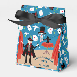 Caja Para Regalos Magician Boy Show Birday Party