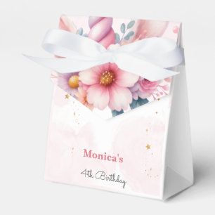 Caja Para Regalos Magnífica magia rosa unicornio niños cumpleaños