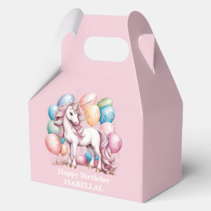 Caja Para Regalos Magnífica princesa de unicornio lindo niños de cum