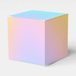 Caja Para Regalos Magnífico Boda del arcoiris Pastel