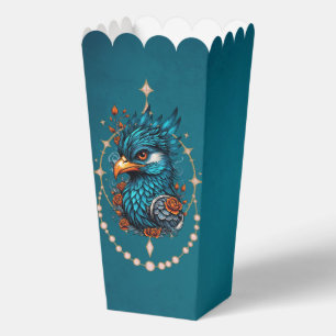 Caja Para Regalos Magnífico pájaro azul.