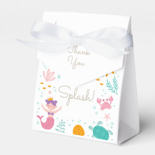 Caja Para Regalos Magnífico regalo de fiesta de cumpleaños de sirena