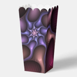 Caja Para Regalos Magnífico Resumen Brillante Fractal a rayas
