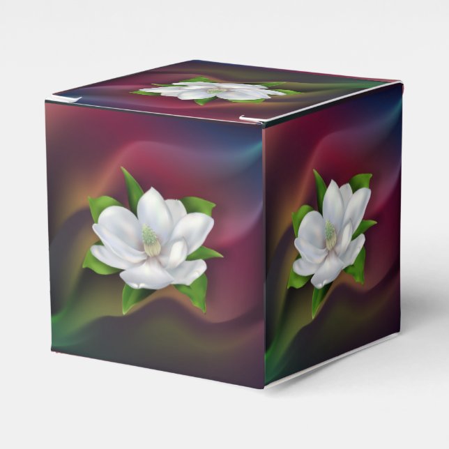 Caja Para Regalos Magnolia (Costado Anverso)