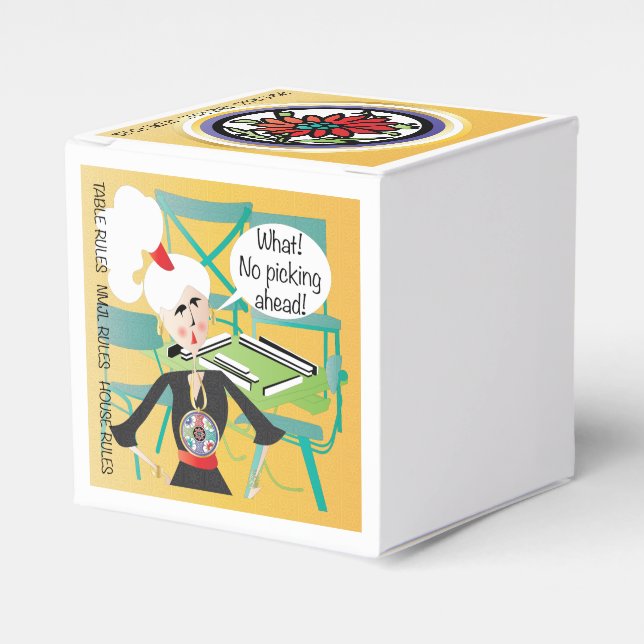 Caja Para Regalos Mah Jongg Sayings Picking Ahead (Costado Anverso)