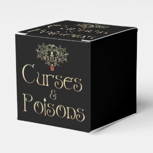 Caja Para Regalos Maldiciones y Venenos