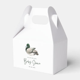 Caja Para Regalos Mallard Duck Baby Shower Party Gender Neutral Baby
