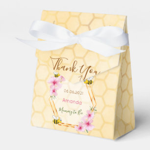 Caja Para Regalos Mamá a Bee Bebé ducha panza de miel gracias