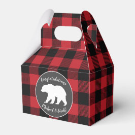 Caja Para Regalos Mama Bear Baby Shower Woodland Lodge