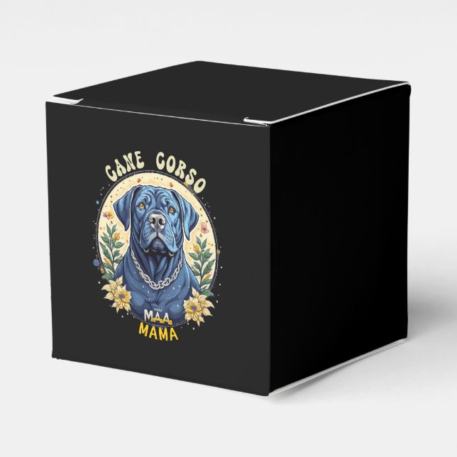 Caja Para Regalos Mamá Cane Corso (Costado Anverso)
