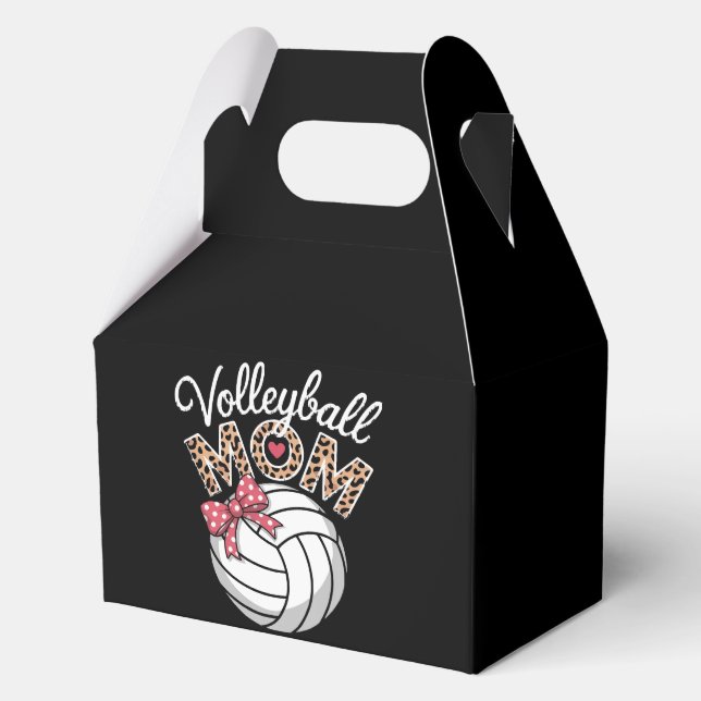 Caja Para Regalos Mamá de voleibol (Anverso)