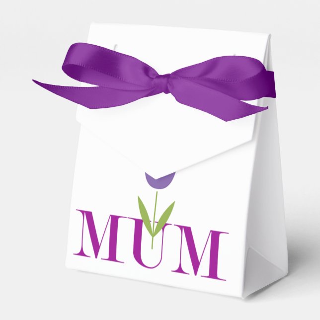 Caja Para Regalos Mamá floral (Front Side)