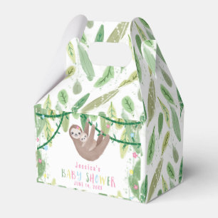 Caja Para Regalos Mamá y chica de pereza de bebé ducha bebé