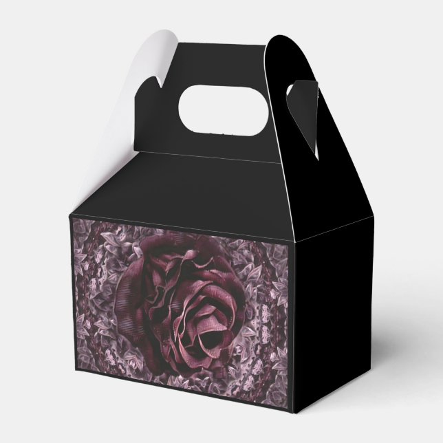 Caja Para Regalos Mandala de rosa  (Front Side)