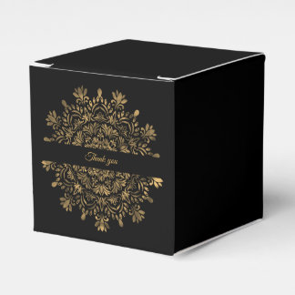Caja Para Regalos Mandalá Tradicional Elegante para una Boda de Lujo