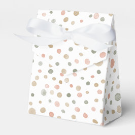 Caja Para Regalos Mandy Confetti Watercolor Dots Favor Box