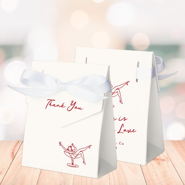 Caja Para Regalos Mano caprichosa de la bachillerato roja (Subido por el creador)