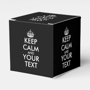 Caja Para Regalos Mantener la calma y continuar - Crear el propio