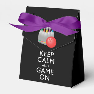 Caja Para Regalos MANTENGA LA CALMA Y EL JUEGO CONTINUADO - Bolas