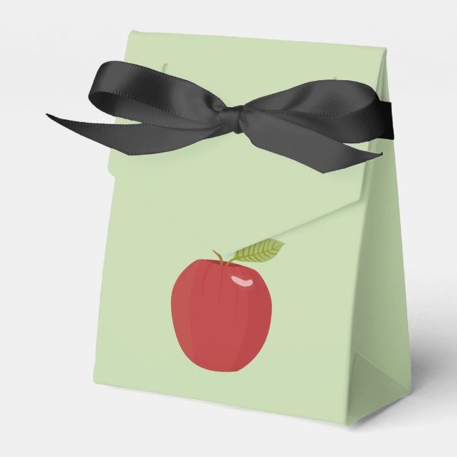Caja Para Regalos manzana roja (Front Side)