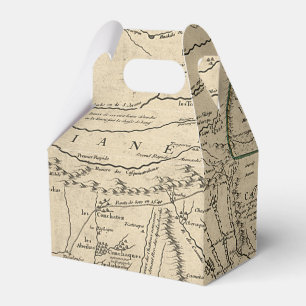 Caja Para Regalos Mapa histórico de Illinois de 1718