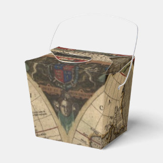 Caja Para Regalos Mapa VIII del Viejo Mundo Histórico Antiguo