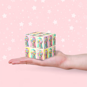 Caja Para Regalos Máquina Retro Bubblegum
