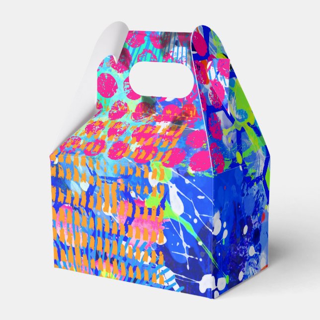 Caja Para Regalos Mar de Graffiti (Reverso)