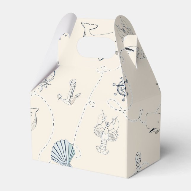 Caja Para Regalos Mar Náutico (Front Side)