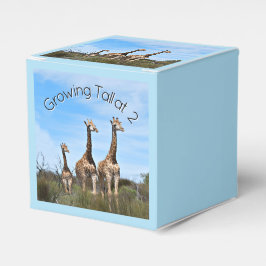 Caja Para Regalos Maravilla del safari en crecimiento