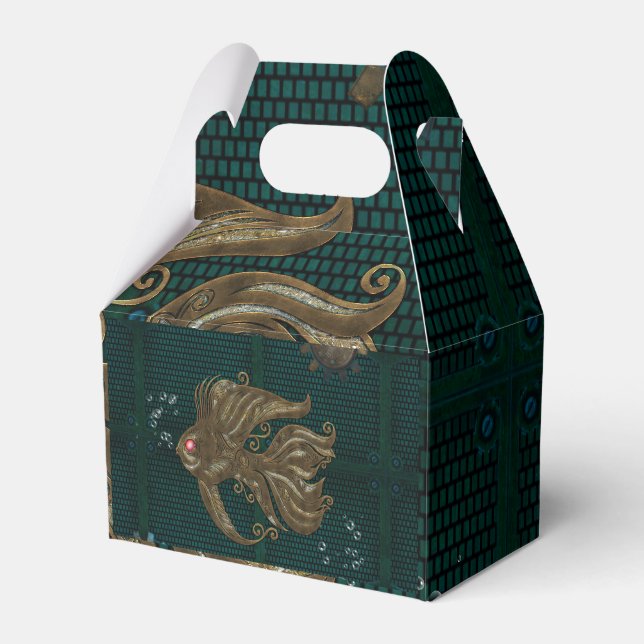 Caja Para Regalos Maravilloso pez de punta de vapor. (Front Side)