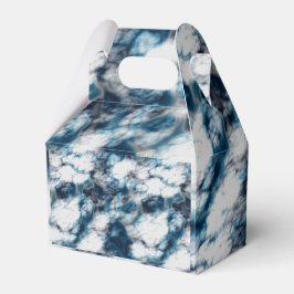 Caja Para Regalos Marble azul